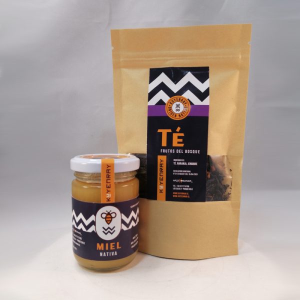 Miel Nativa de 180 grs. + 50 grs. Té con sabor