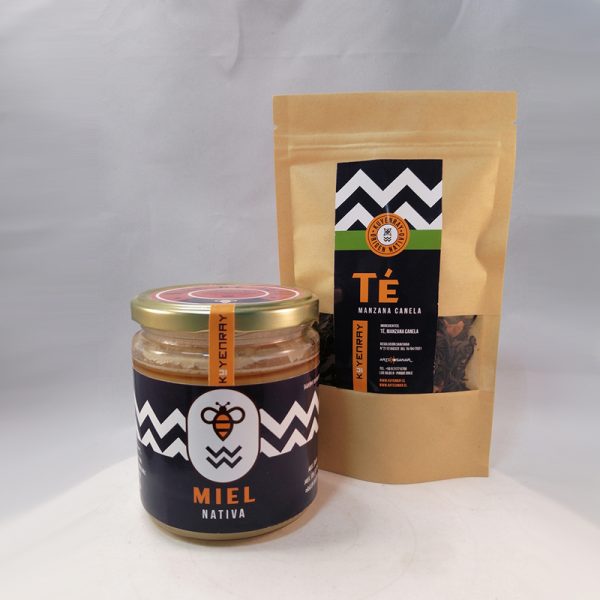 Miel Nativa de 500 grs. + 50 grs. Té con sabor